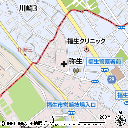 東京都福生市福生1693周辺の地図
