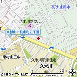 都営恩田町二丁目アパート周辺の地図