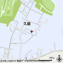 千葉県富里市久能752-5周辺の地図