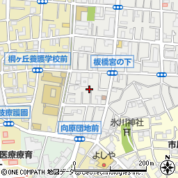 東京都板橋区大谷口北町76-9周辺の地図