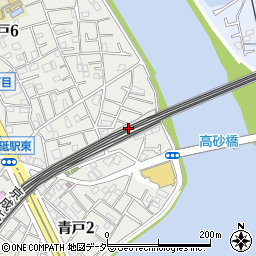 東京都葛飾区青戸6丁目30周辺の地図
