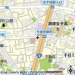 横須賀商店周辺の地図
