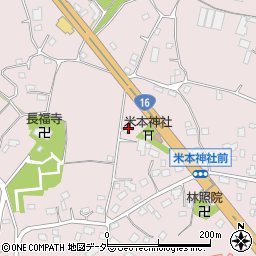 千葉県八千代市米本1640周辺の地図