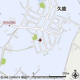 千葉県富里市久能238-37周辺の地図