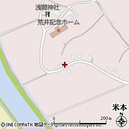 千葉県八千代市米本176周辺の地図