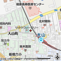 てのひら餃子 RA KU YU 大山支店周辺の地図