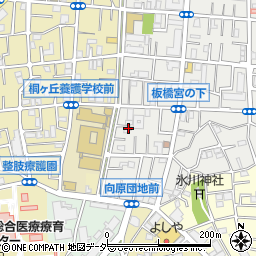 東京都板橋区大谷口北町78-1周辺の地図