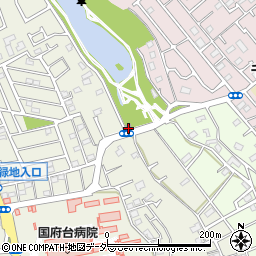 市川警察署中国分交番周辺の地図