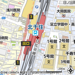 Ｒｅ．Ｒａ．Ｋｕ　東武北千住駅店周辺の地図