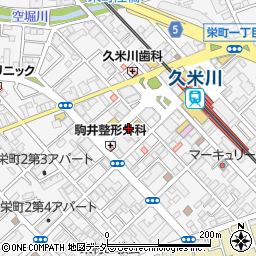 三菱ＵＦＪ銀行久米川駅前 ＡＴＭ周辺の地図