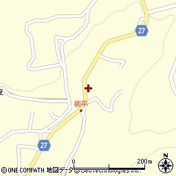山梨県韮崎市穂坂町柳平519周辺の地図