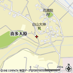 千葉県香取郡多古町喜多井野周辺の地図