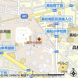 東本願寺　仏事サポートセンター東京周辺の地図
