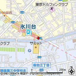 氷川台駅周辺の地図
