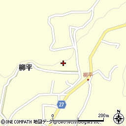 山梨県韮崎市穂坂町柳平1232周辺の地図