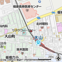 串カツ田中 大山店周辺の地図