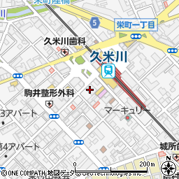 りそな銀行久米川支店周辺の地図