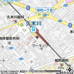 Ａｉｆｏｒｔ久米川２周辺の地図