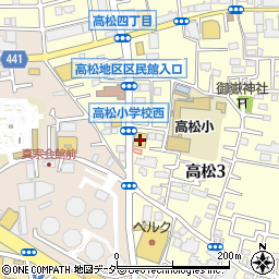 ジェーソン練馬高松店周辺の地図