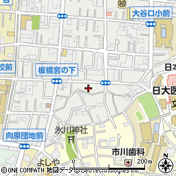 東京都板橋区大谷口北町65周辺の地図