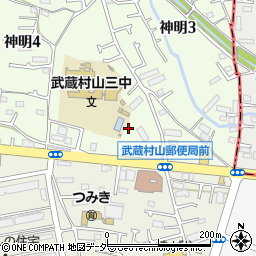 ＴＨＩＲＴＹ西東京周辺の地図