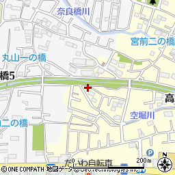 東京都東大和市高木3丁目344-1周辺の地図