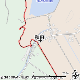 千葉県旭市秋田78-1周辺の地図
