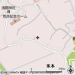 千葉県八千代市米本173周辺の地図