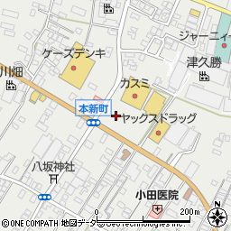 フードマーケットカスミ波崎店駐車場周辺の地図