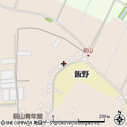 千葉県佐倉市萩山新田554周辺の地図