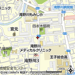 東京都北区滝野川3丁目50-10周辺の地図