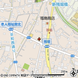 ピザ工房馬車道武蔵村山店周辺の地図