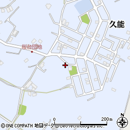 千葉県富里市久能238-52周辺の地図