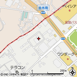 千葉県富里市七栄1002-6周辺の地図