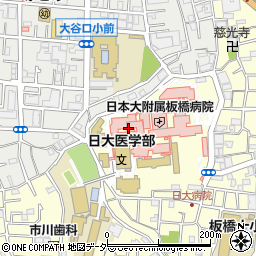 日本大学　医学部周辺の地図