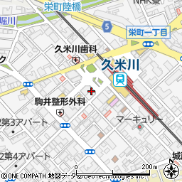 鳥貴族 久米川店周辺の地図