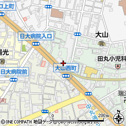 東京都板橋区大山町54周辺の地図