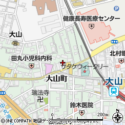 東京都板橋区大山町36周辺の地図