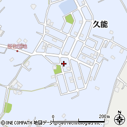 千葉県富里市久能238-166周辺の地図