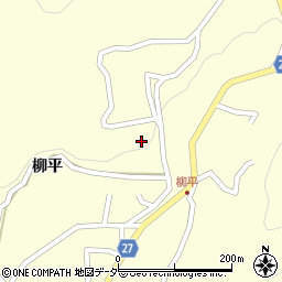 山梨県韮崎市穂坂町柳平1240周辺の地図