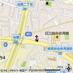 株式会社東日本宇佐美　東京販売支店練馬周辺の地図