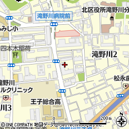 東京都北区滝野川2丁目31周辺の地図