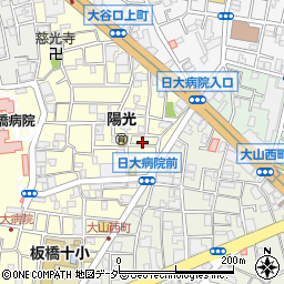 東京都板橋区大谷口上町24-9周辺の地図