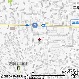 ７ホワイトハイツ石神井公園周辺の地図
