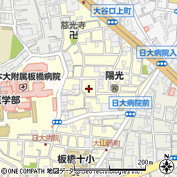 東京都板橋区大谷口上町22-7周辺の地図