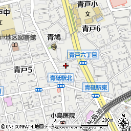 聖教新聞青戸販売店周辺の地図
