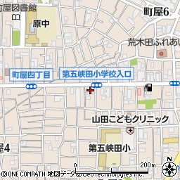 東京東信用金庫町屋支店周辺の地図