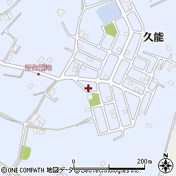 千葉県富里市久能238-59周辺の地図