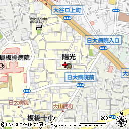東京都板橋区大谷口上町23周辺の地図