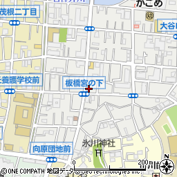 東京都板橋区大谷口北町63-9周辺の地図